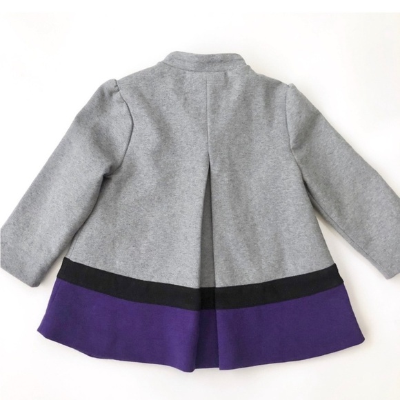 Janie and Jack Collection Pointe De Roma Pea Coat Size 12-24 Months - Picture 4 of 6
